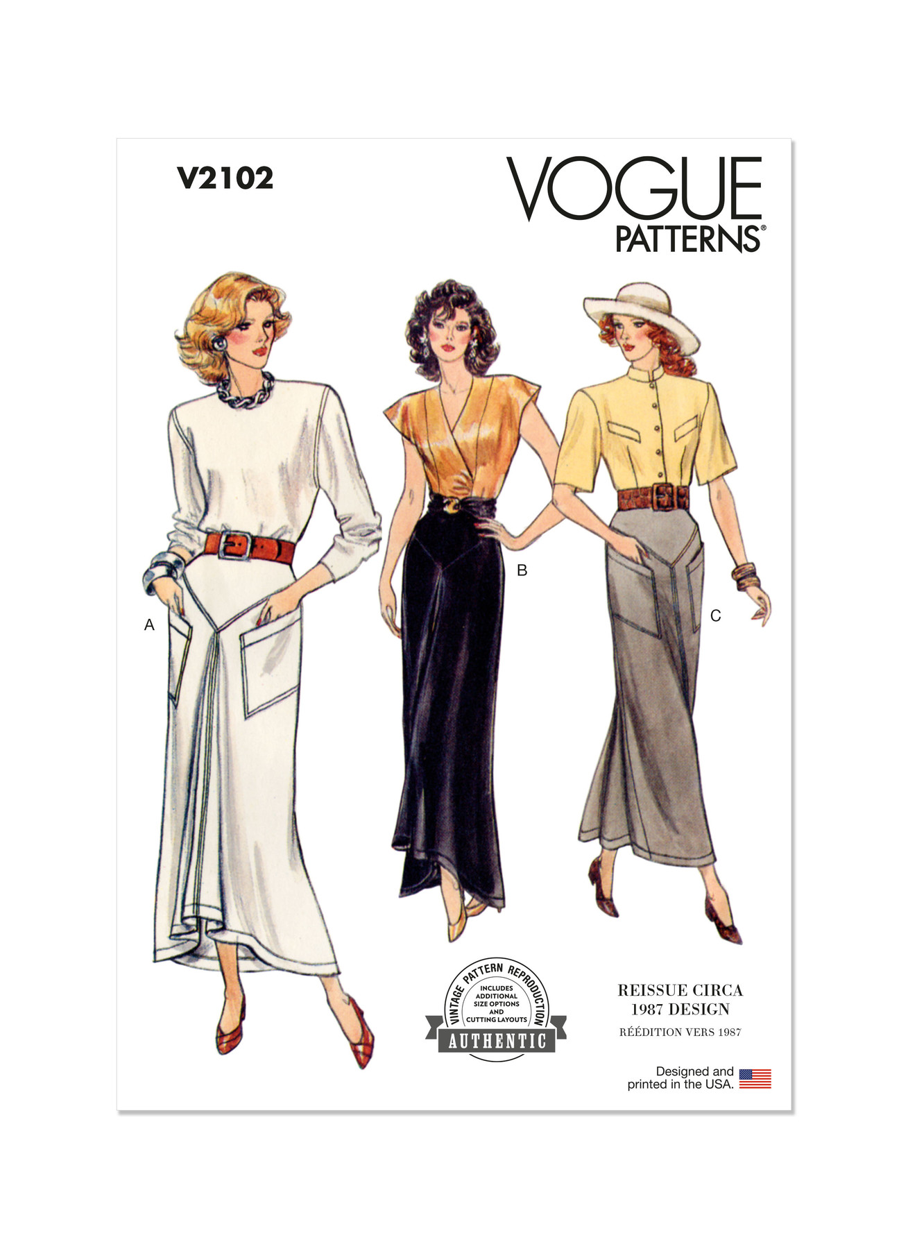 Vogue Patterns 1980s Misses' Skirts (PDF) 1 Vogue Patterns 1980s Misses' Skirts (PDF)