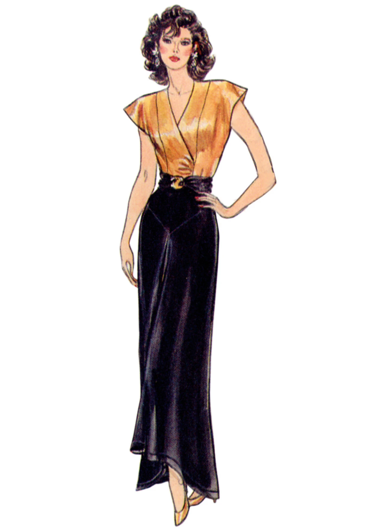 Vogue Patterns 1980s Misses' Skirts (PDF) 3 Vogue Patterns 1980s Misses' Skirts (PDF)