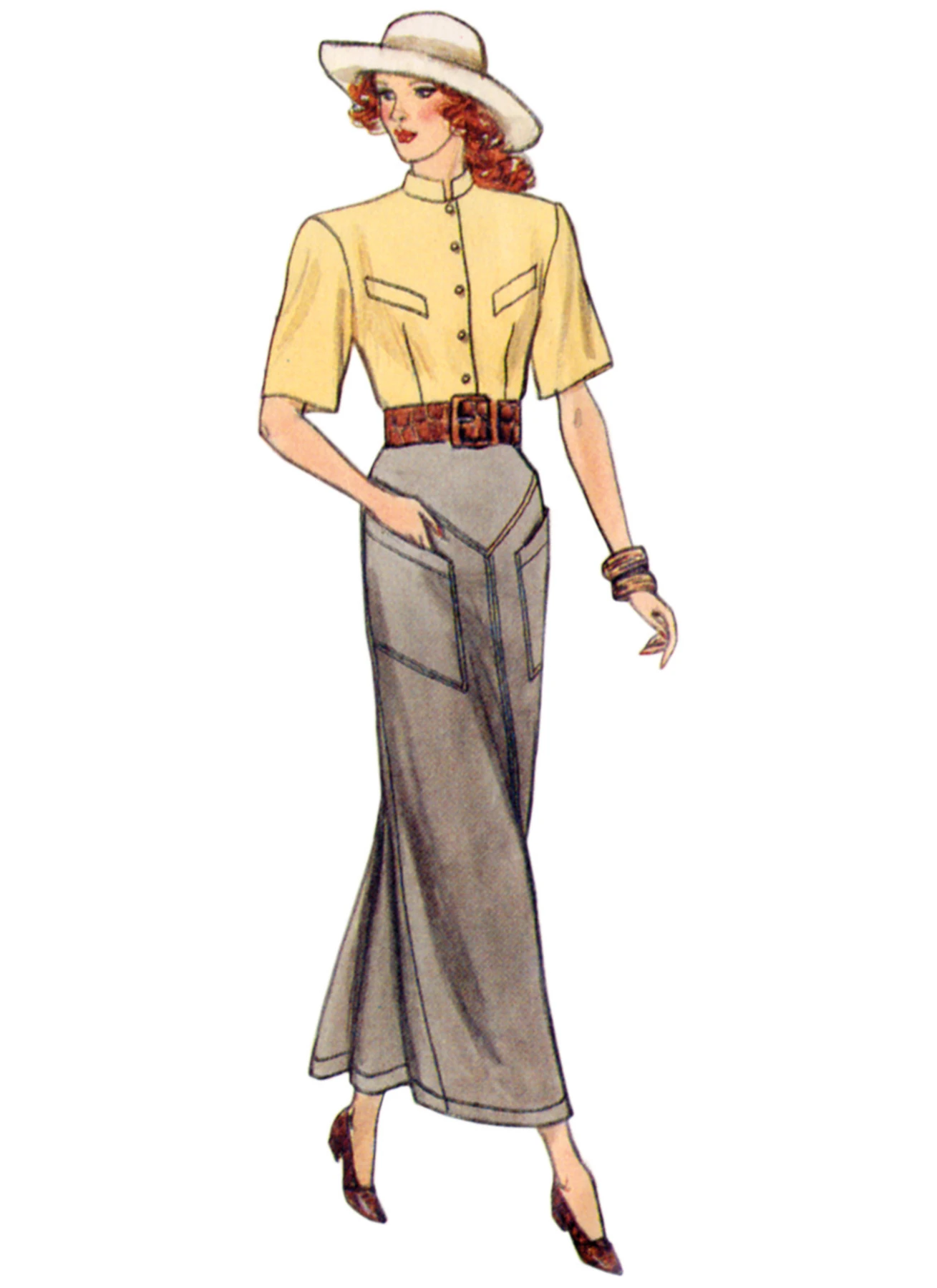 Vogue Patterns 1980s Misses' Skirts (PDF) 4 Vogue Patterns 1980s Misses' Skirts (PDF)