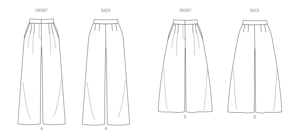 Butterick Sewing Pattern Misses' Pants by Palmer/Pletsch (PDF) 7 Butterick Sewing Pattern Misses' Pants by Palmer/Pletsch (PDF)