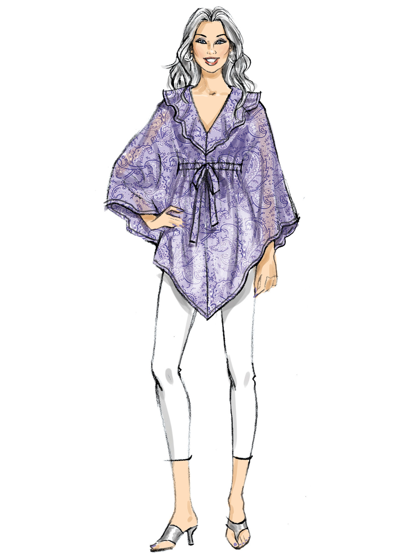 Butterick Sewing Pattern Misses' Caftan 3 Butterick Sewing Pattern Misses' Caftan