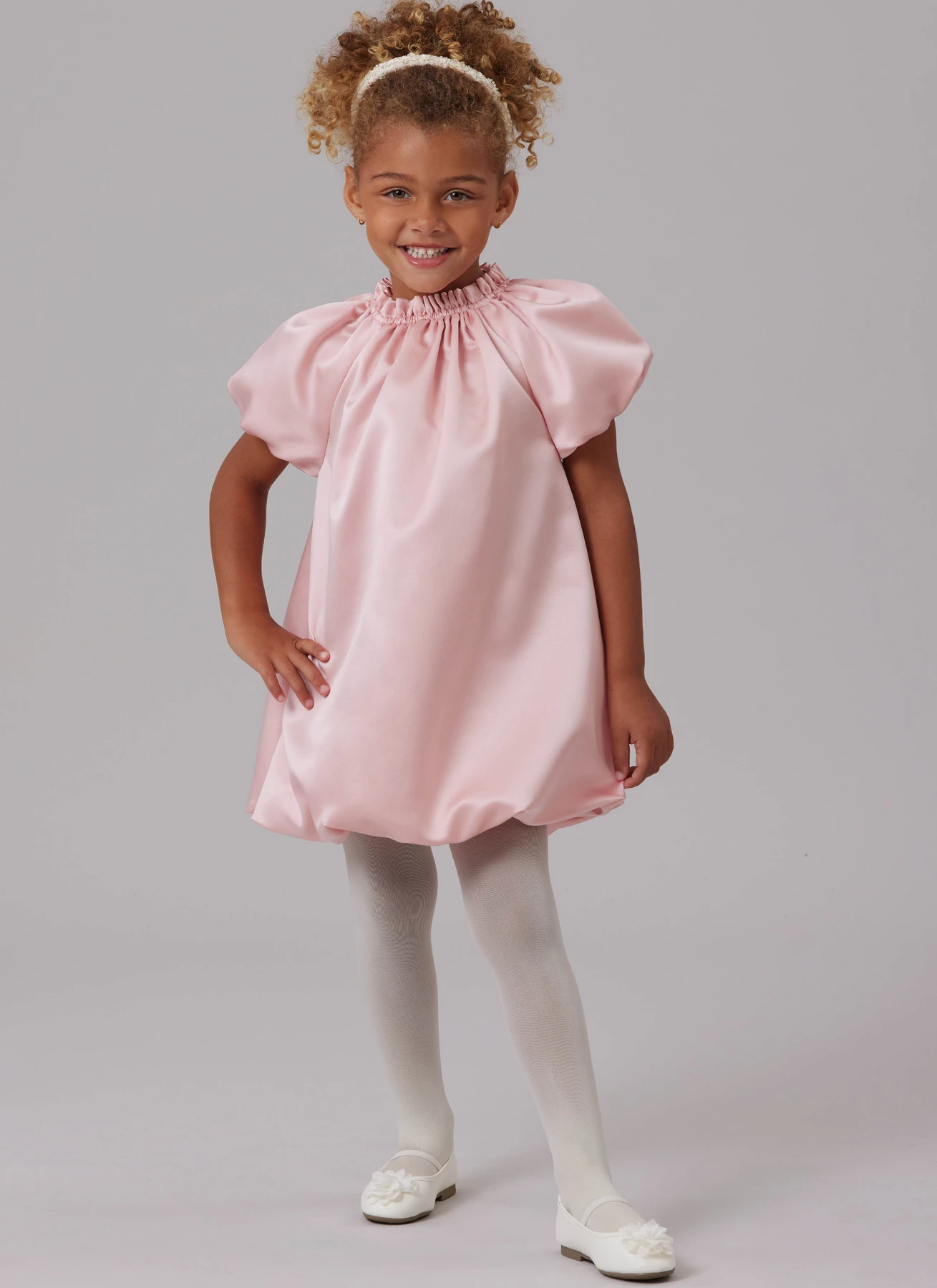 McCall's Sewing Pattern Children's Bubble Dress with Sleeve Variations 3 McCall's Sewing Pattern Children's Bubble Dress with Sleeve Variations