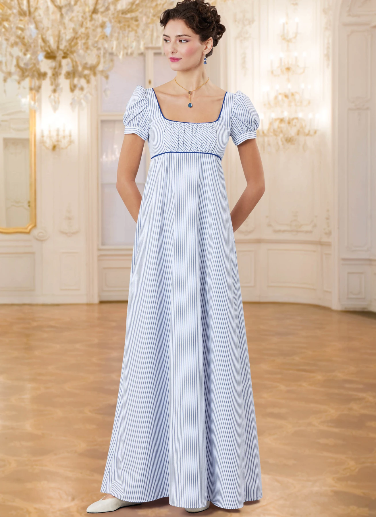 McCall's Sewing Pattern Misses' Regency Gowns 2 McCall's Sewing Pattern Misses' Regency Gowns