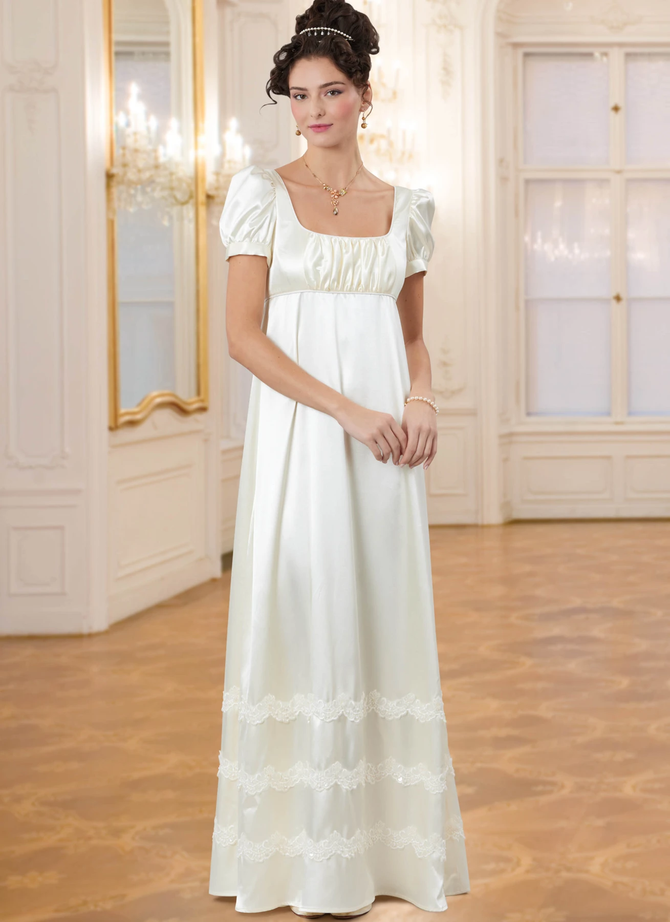 McCall's Sewing Pattern Misses' Regency Gowns 3 McCall's Sewing Pattern Misses' Regency Gowns