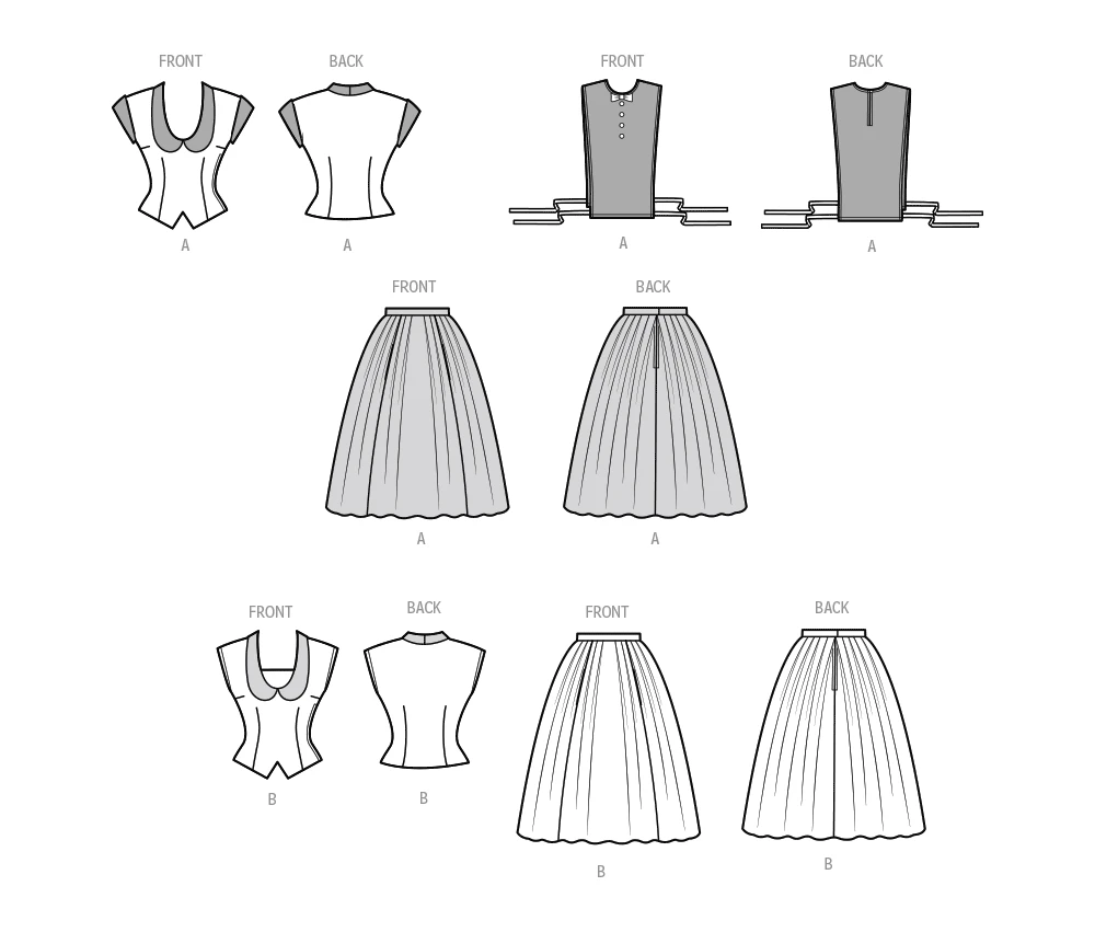 Simplicity Sewing Pattern 1950s Misses' Vintage Two-Piece Dresses 5 Simplicity Sewing Pattern 1950s Misses' Vintage Two-Piece Dresses