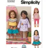 Simplicity Sewing Pattern 18" Doll Clothes by Carla Reiss 15 Simplicity Sewing Pattern 18" Doll Clothes by Carla Reiss