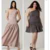McCall's Sewing Pattern Misses' and Women's One-Shoulder Top and Skirt in Two Lengths 12 McCall's Sewing Pattern Misses' and Women's One-Shoulder Top and Skirt in Two Lengths