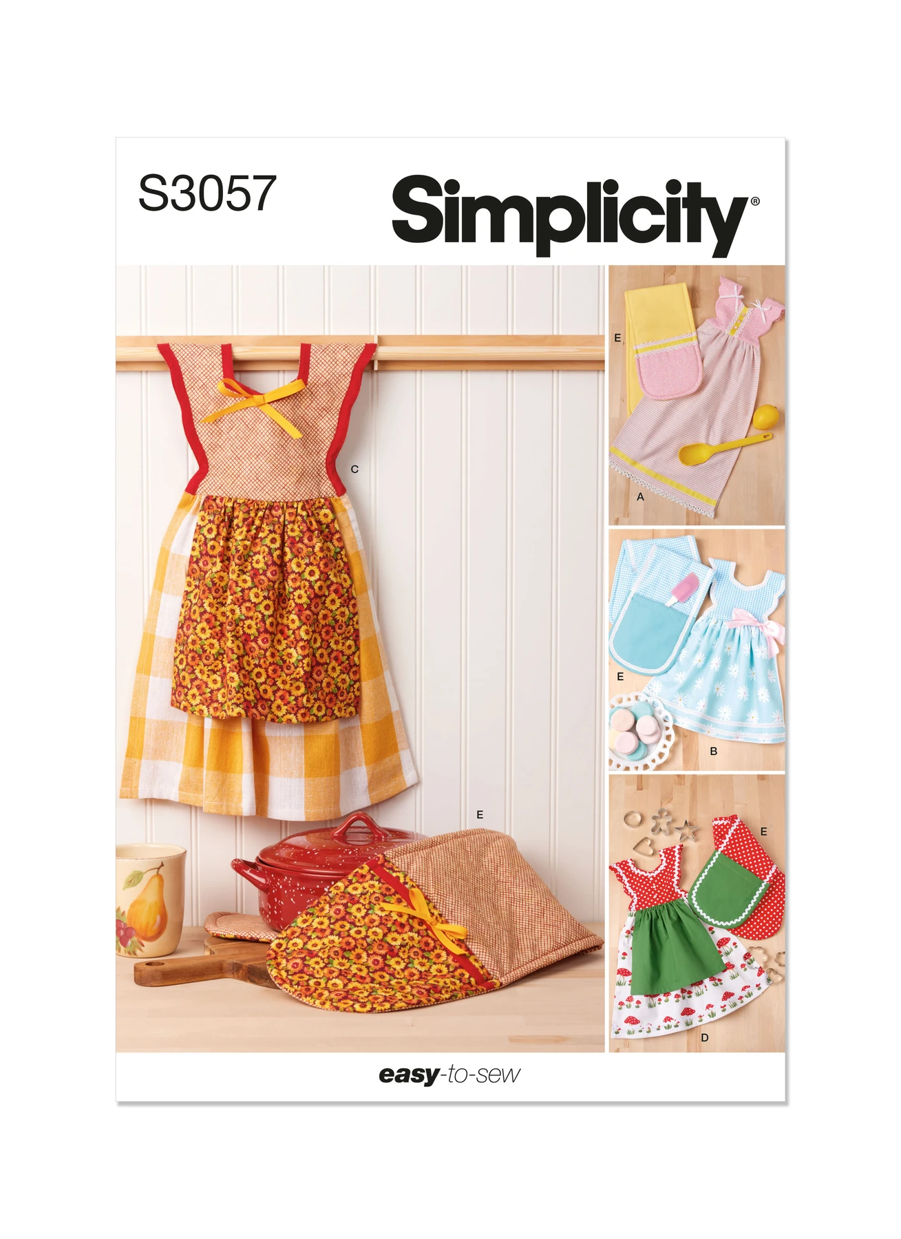 Simplicity Sewing Pattern Kitchen Accessories (PDF) 1 Simplicity Sewing Pattern Kitchen Accessories (PDF)