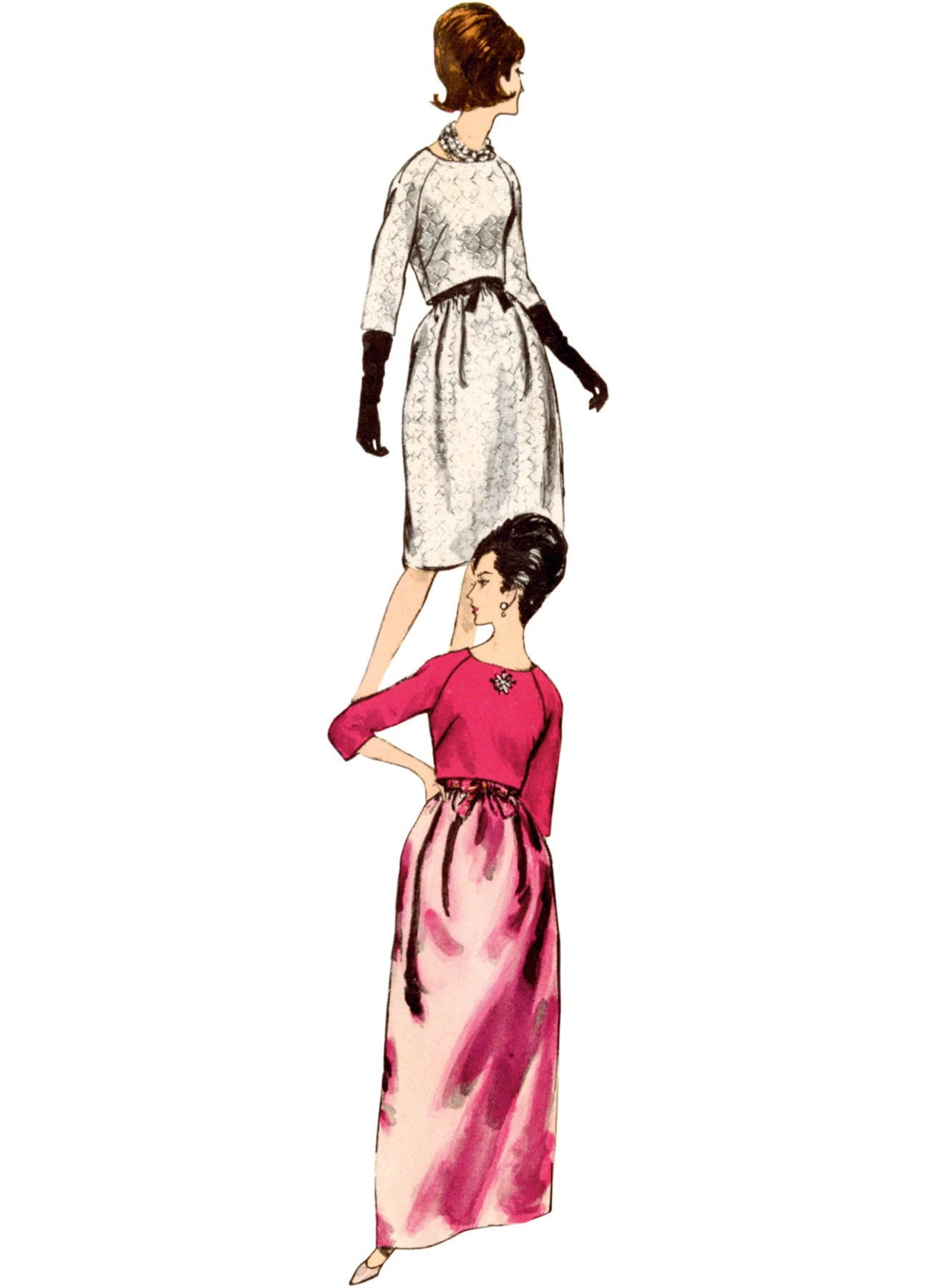 Vogue Patterns 1960s Misses' Dress and Bolero (PDF) 3 Vogue Patterns 1960s Misses' Dress and Bolero (PDF)