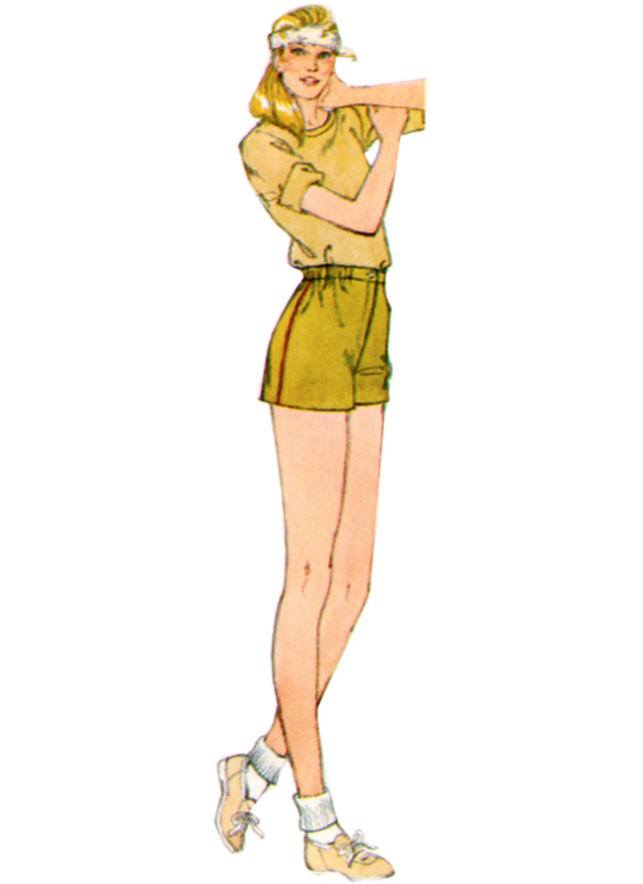 Simplicity Sewing Pattern 1980s Misses' Shorts 5 Simplicity Sewing Pattern 1980s Misses' Shorts