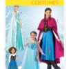 McCall's Sewing Pattern Winter Princess Dresses, and Cape with Collar and Capelet