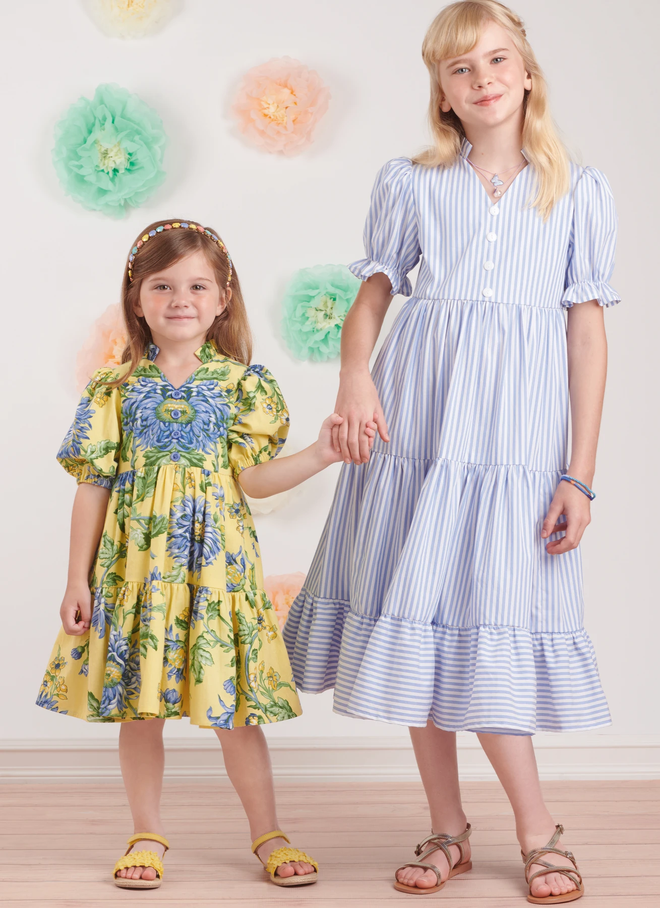 Simplicity Sewing Pattern Children's and Girls' Dress with Sleeve and Length Variations 2 Simplicity Sewing Pattern Children's and Girls' Dress with Sleeve and Length Variations