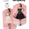 Simplicity Sewing Pattern Misses' Full Slip & Petticoat 17 Simplicity Sewing Pattern Misses' Full Slip & Petticoat