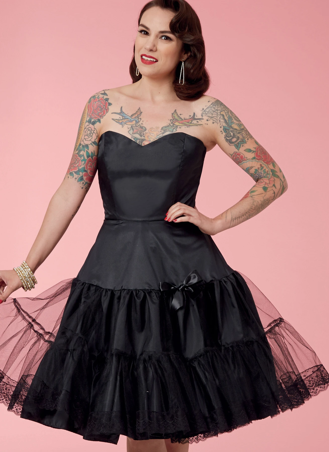 Simplicity Sewing Pattern Misses' Full Slip & Petticoat 3 Simplicity Sewing Pattern Misses' Full Slip & Petticoat