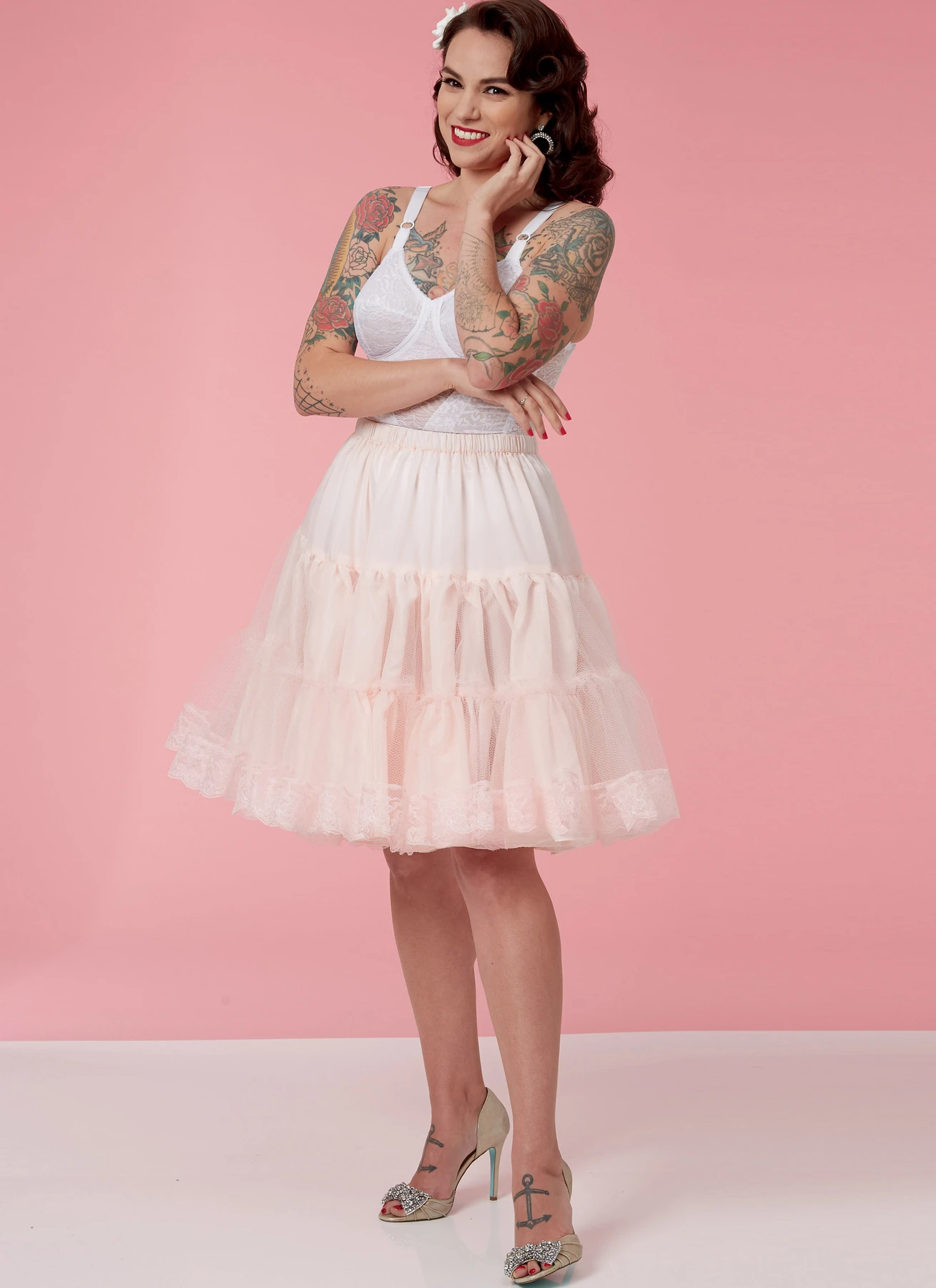 Simplicity Sewing Pattern Misses' Full Slip & Petticoat 4 Simplicity Sewing Pattern Misses' Full Slip & Petticoat