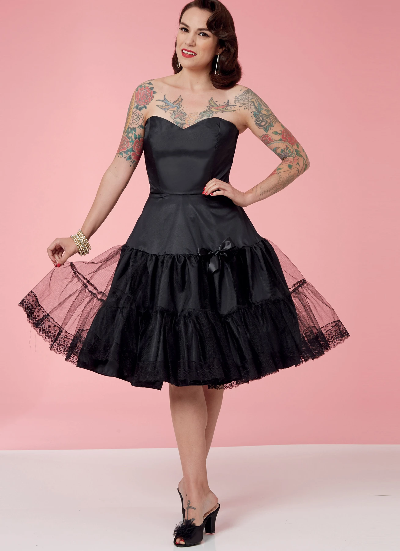 Simplicity Sewing Pattern Misses' Full Slip & Petticoat 5 Simplicity Sewing Pattern Misses' Full Slip & Petticoat