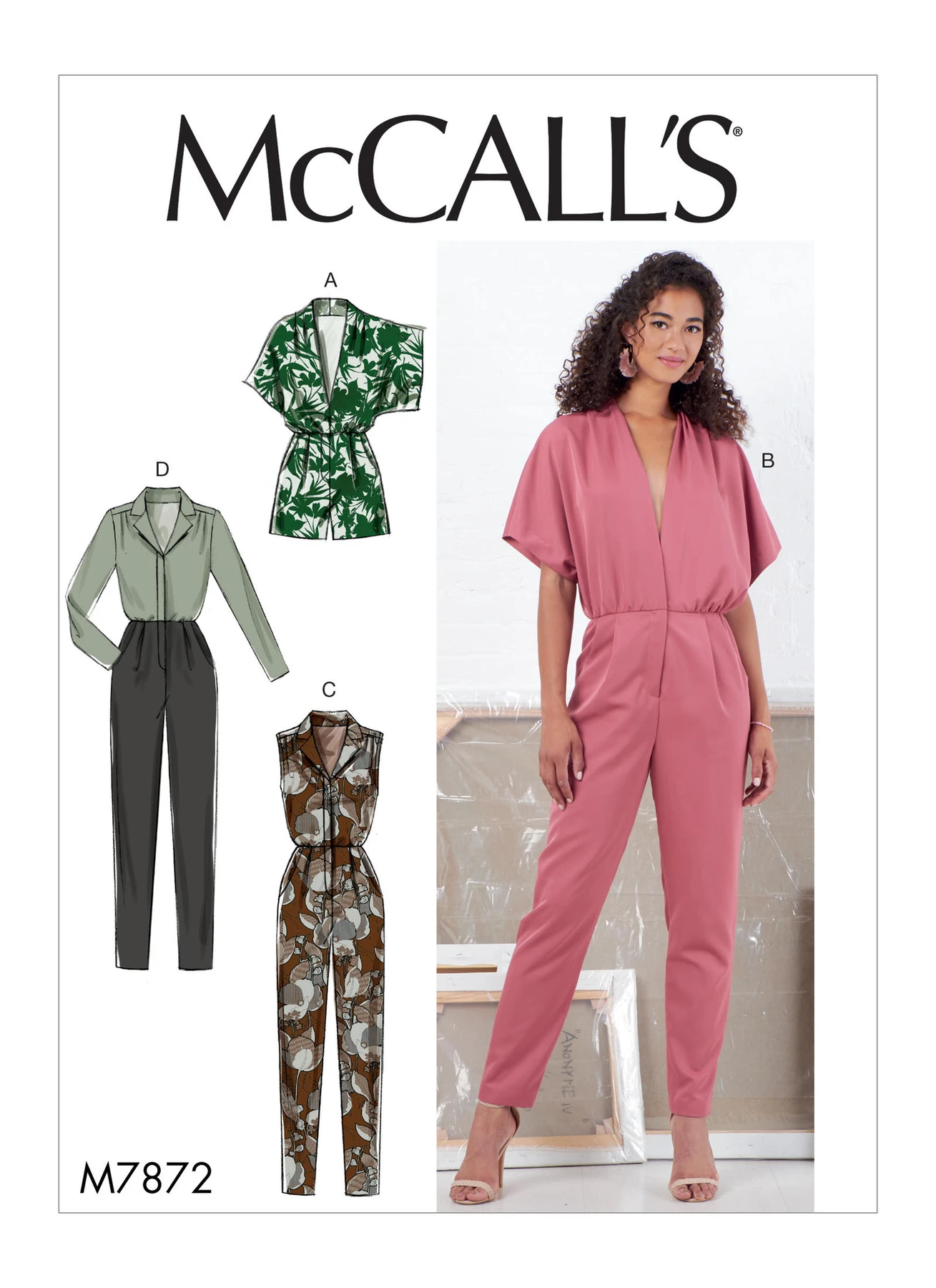 McCall's Sewing Pattern Misses' Romper and Jumpsuit (PDF) 1 McCall's Sewing Pattern Misses' Romper and Jumpsuit (PDF)