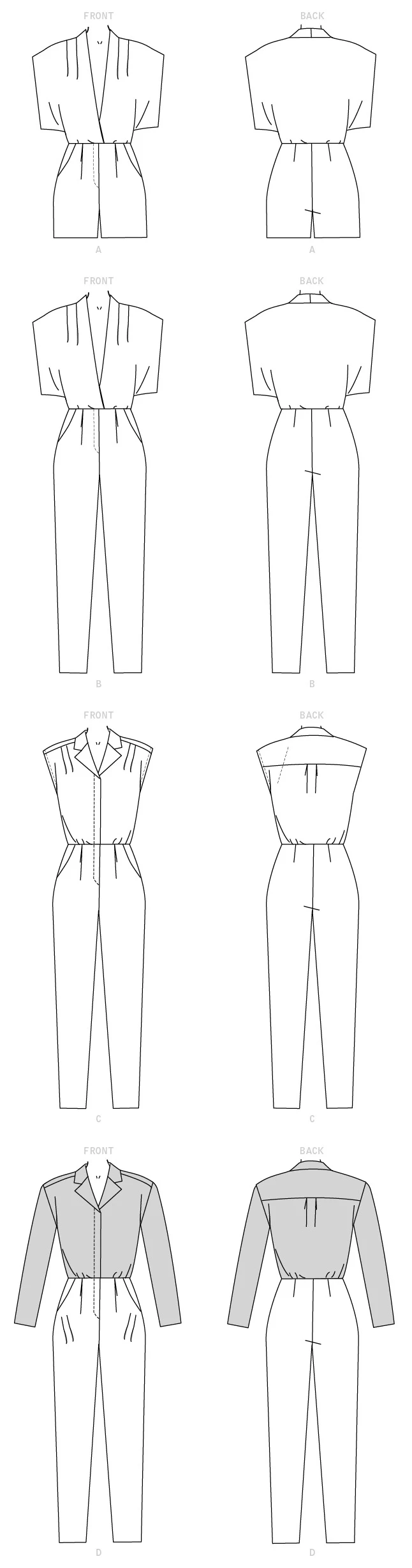 McCall's Sewing Pattern Misses' Romper and Jumpsuit (PDF) 8 McCall's Sewing Pattern Misses' Romper and Jumpsuit (PDF)