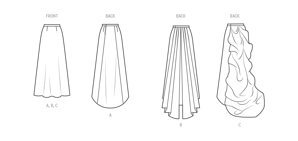 Simplicity Sewing Pattern Misses' Skirts (PDF) 8 Simplicity Sewing Pattern Misses' Skirts (PDF)