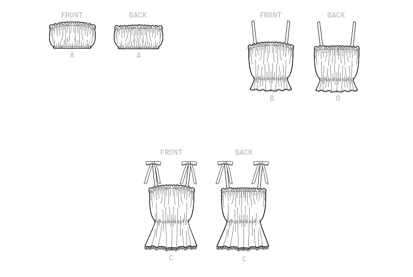 McCall's Sewing Pattern Misses' Tops (PDF) 68 McCall's Sewing Pattern Misses' Tops (PDF)