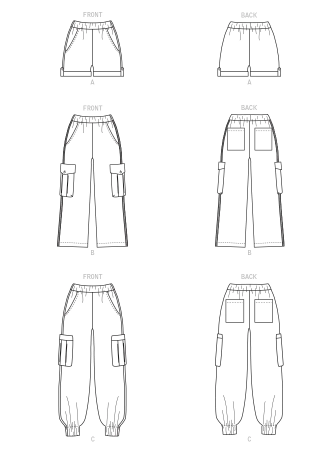 McCall's Sewing Pattern #LinaMcCalls - Misses' Shorts & Pants (PDF) 8 McCall's Sewing Pattern #LinaMcCalls - Misses' Shorts & Pants (PDF)