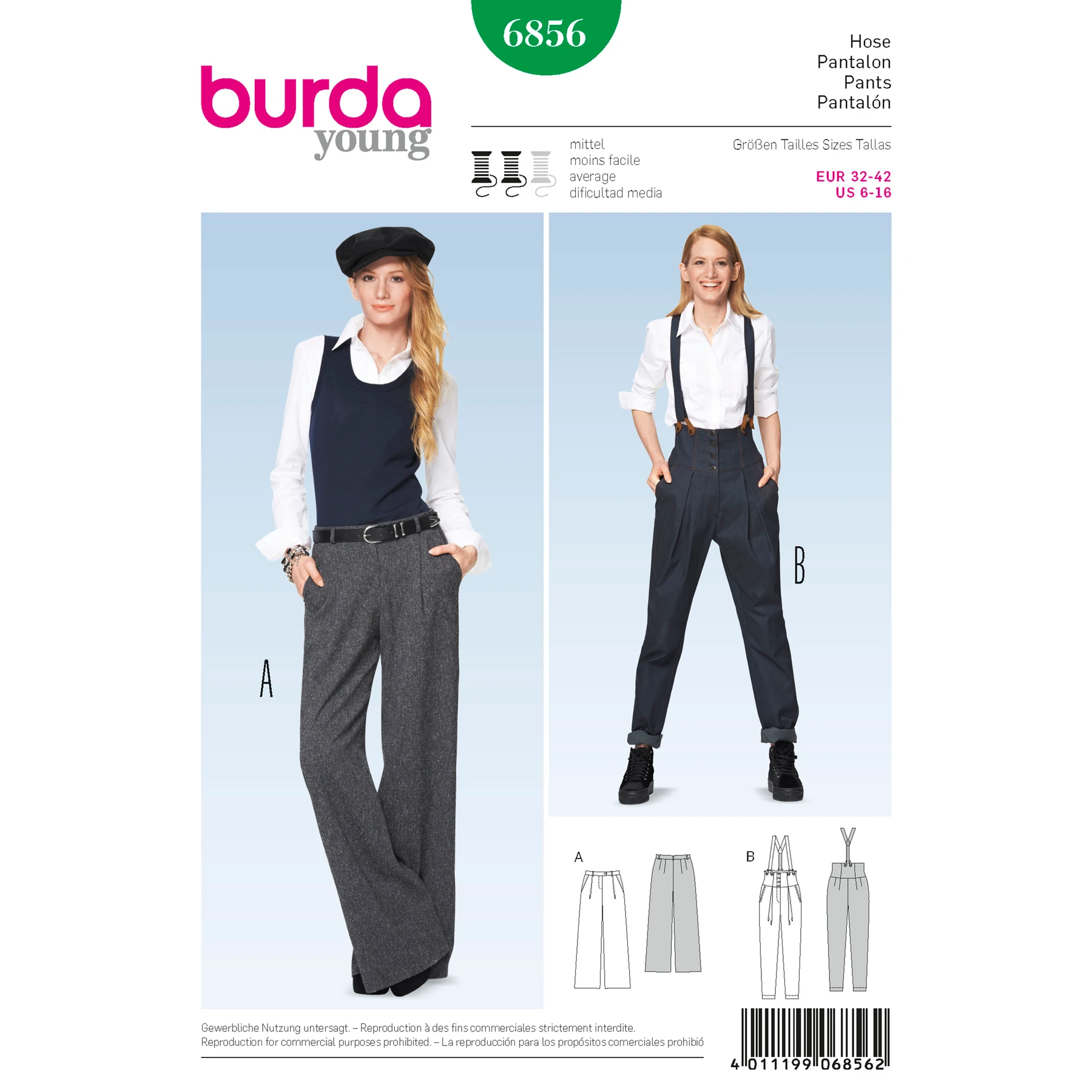 Burda Style Sewing Pattern Misses' Pants 11 Burda Style Sewing Pattern Misses' Pants