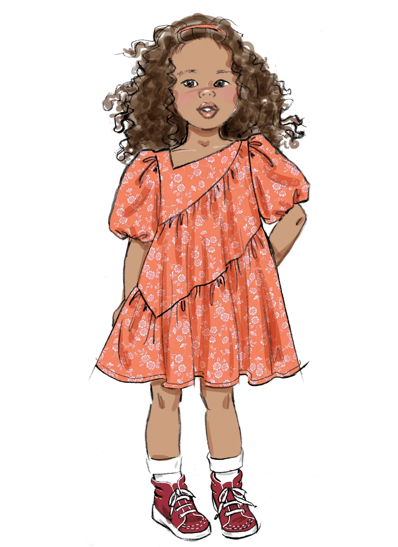 Butterick Sewing Pattern Children's Dresses (PDF) 3 Butterick Sewing Pattern Children's Dresses (PDF)
