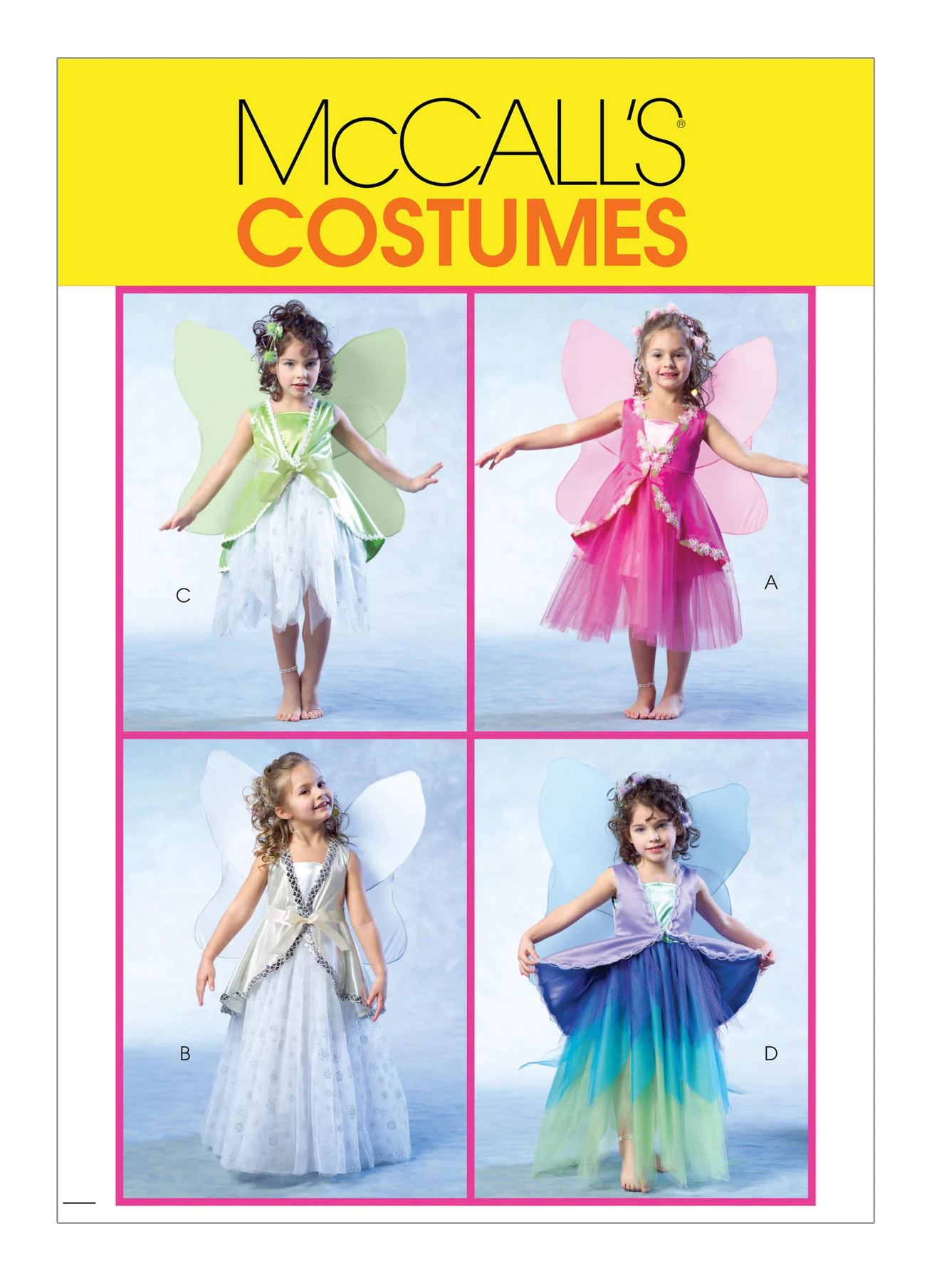 McCall's Sewing Pattern Children's/Girls' Fairy Costumes (PDF) 1 McCall's Sewing Pattern Children's/Girls' Fairy Costumes (PDF)