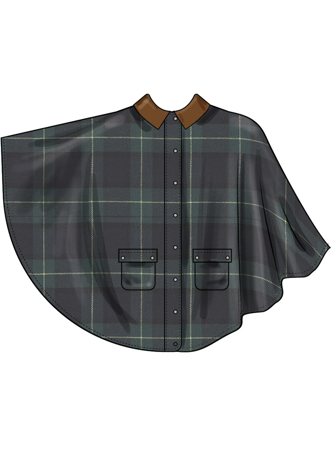 Simplicity Sewing Pattern Misses' Capes (PDF) 4 Simplicity Sewing Pattern Misses' Capes (PDF)