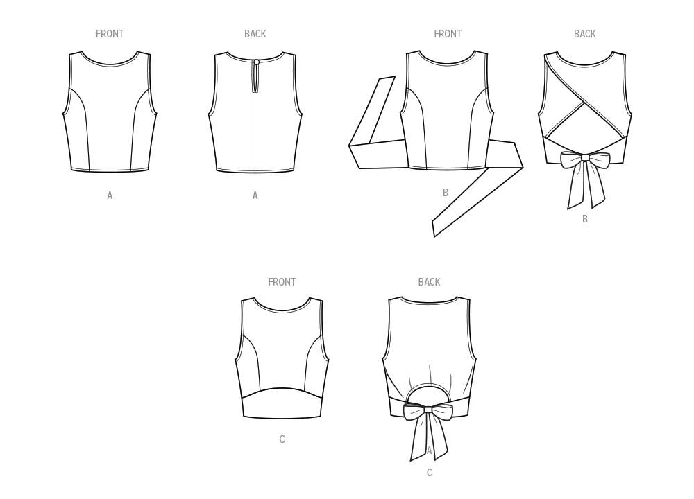 Simplicity Sewing Pattern Misses' Knit Tops 8 Simplicity Sewing Pattern Misses' Knit Tops