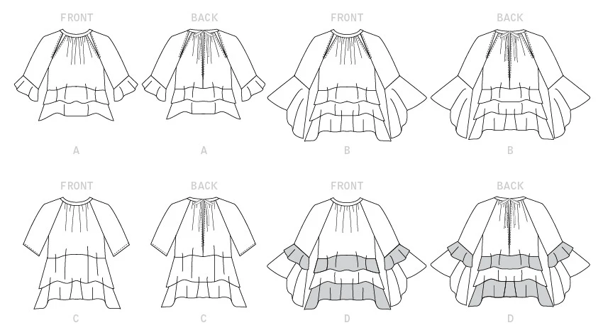 McCall's Sewing Pattern Misses' Tops (PDF) 48 McCall's Sewing Pattern Misses' Tops (PDF)