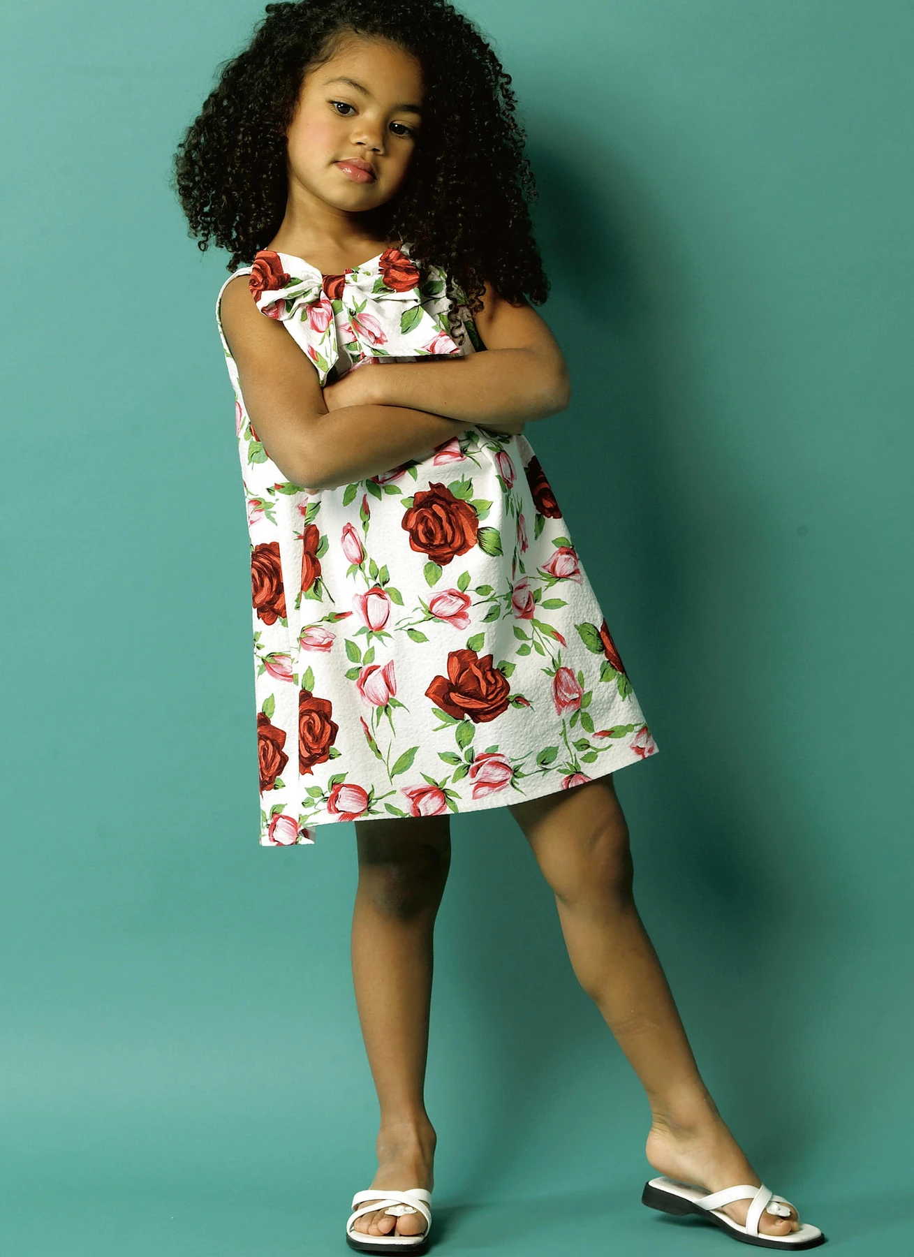 Butterick Sewing Pattern Toddlers'/Children's Tent Dresses 6 Butterick Sewing Pattern Toddlers'/Children's Tent Dresses