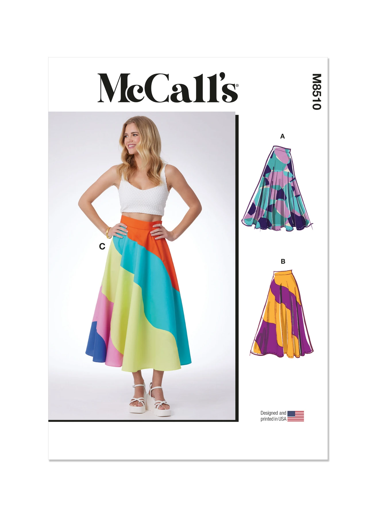 McCall's Sewing Pattern Misses' Skirts (PDF) 1 McCall's Sewing Pattern Misses' Skirts (PDF)