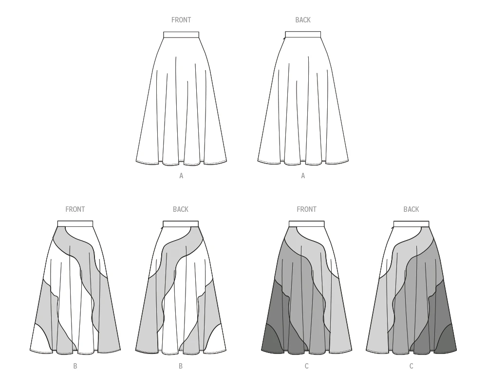 McCall's Sewing Pattern Misses' Skirts (PDF) 7 McCall's Sewing Pattern Misses' Skirts (PDF)