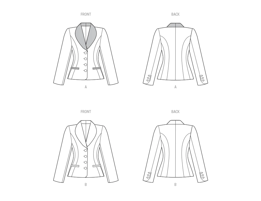 Vogue Patterns Misses' Jacket 9 Vogue Patterns Misses' Jacket