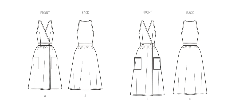 Vogue Patterns 1980s Misses' Vintage Wrap Dress (PDF) 5 Vogue Patterns 1980s Misses' Vintage Wrap Dress (PDF)
