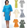 Vogue Patterns Misses' Princess Seam Dresses with Sleeve and Skirt Variations 10 Vogue Patterns Misses' Princess Seam Dresses with Sleeve and Skirt Variations