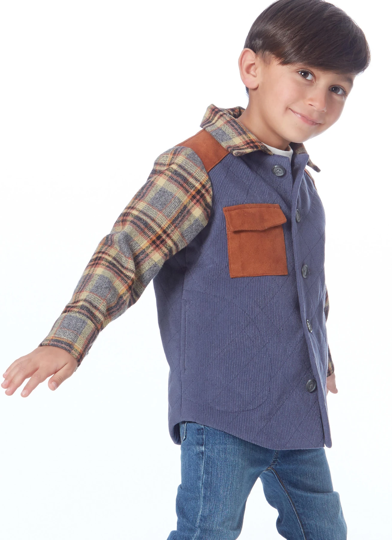 McCall's Sewing Pattern Men's and Boys' Lined Button-Front Jackets with Hood Options (PDF) 3 McCall's Sewing Pattern Men's and Boys' Lined Button-Front Jackets with Hood Options (PDF)