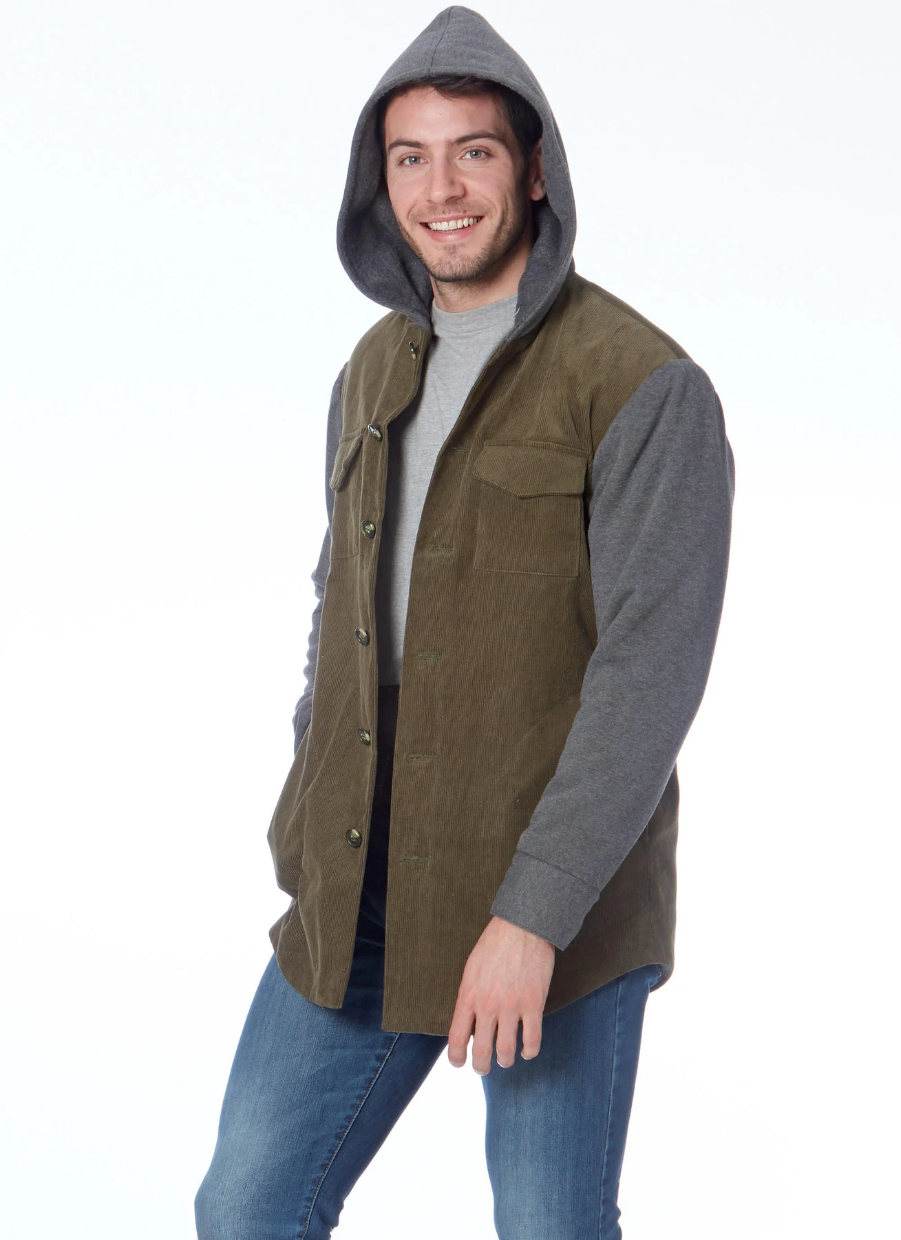 McCall's Sewing Pattern Men's and Boys' Lined Button-Front Jackets with Hood Options (PDF) 5 McCall's Sewing Pattern Men's and Boys' Lined Button-Front Jackets with Hood Options (PDF)