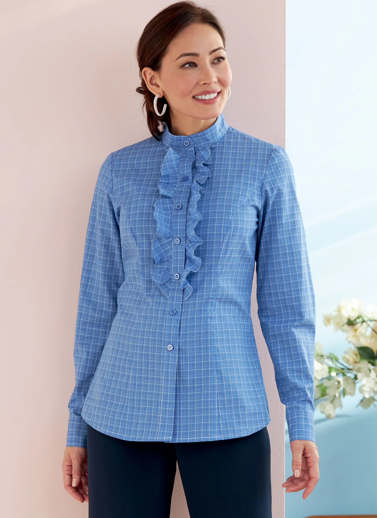 Butterick Sewing Pattern Misses' Button-Down Collared Shirts (PDF) 3 Butterick Sewing Pattern Misses' Button-Down Collared Shirts (PDF)