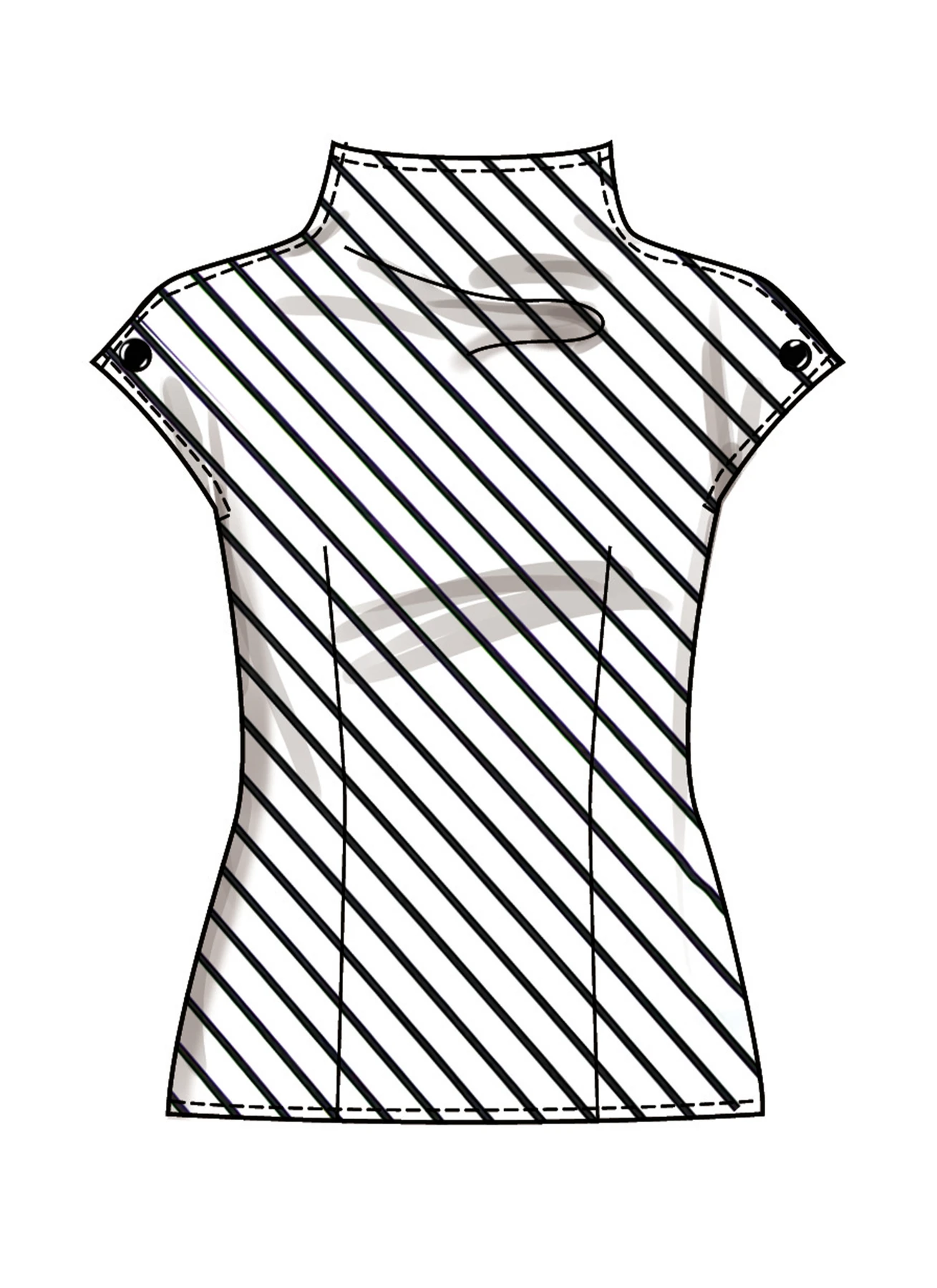 Simplicity Sewing Pattern Misses' Top with Sleeve Variations (PDF) 3 Simplicity Sewing Pattern Misses' Top with Sleeve Variations (PDF)