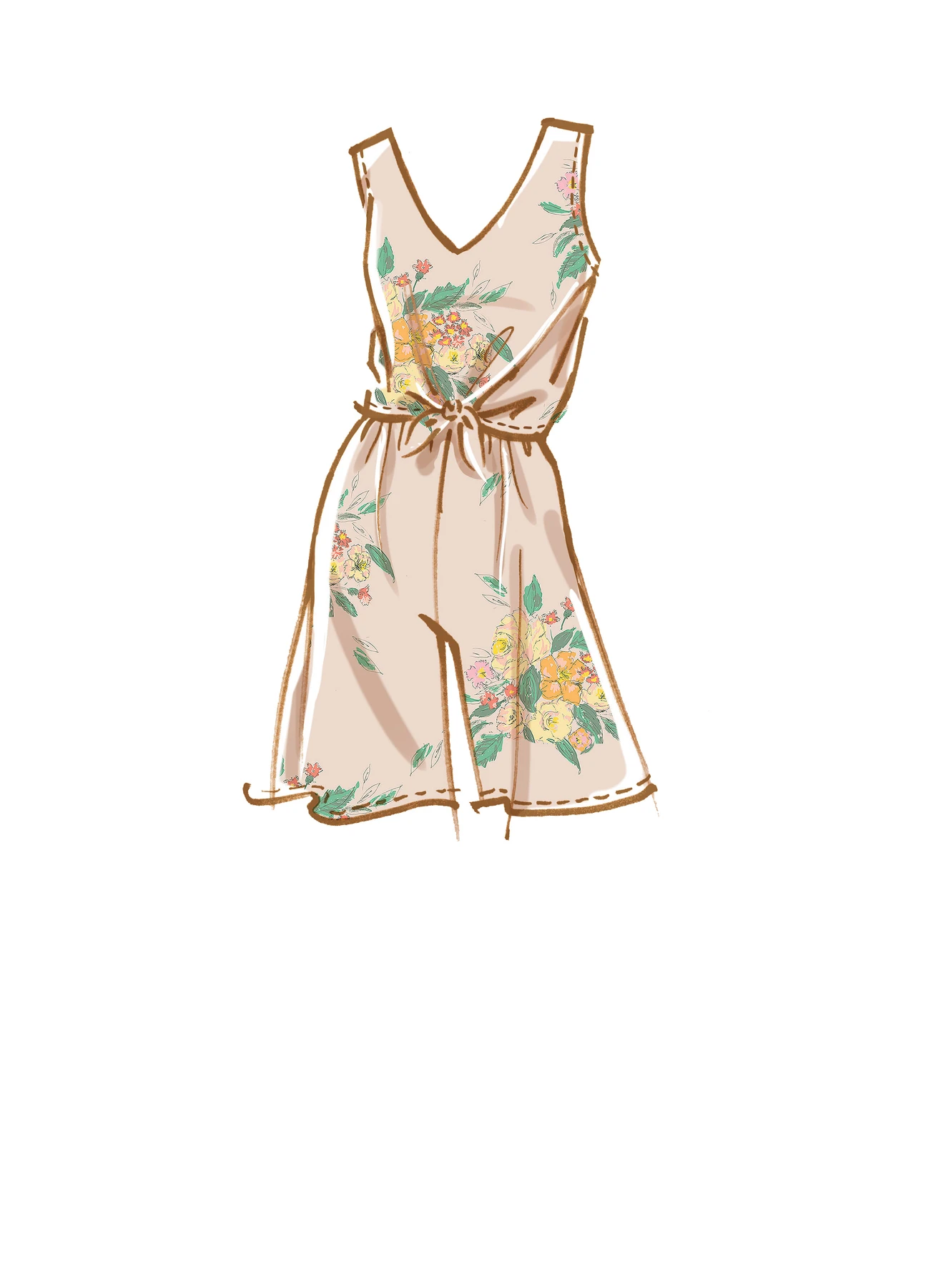McCall's Sewing Pattern Misses' Romper, Jumpsuits & Sash (PDF) 3 McCall's Sewing Pattern Misses' Romper, Jumpsuits & Sash (PDF)