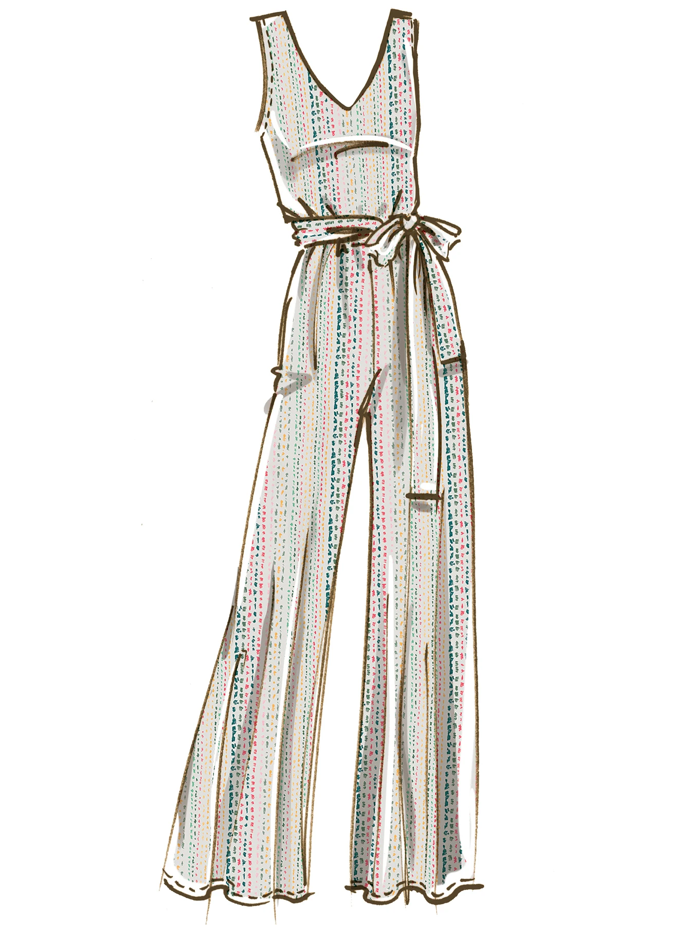 McCall's Sewing Pattern Misses' Romper, Jumpsuits & Sash (PDF) 4 McCall's Sewing Pattern Misses' Romper, Jumpsuits & Sash (PDF)