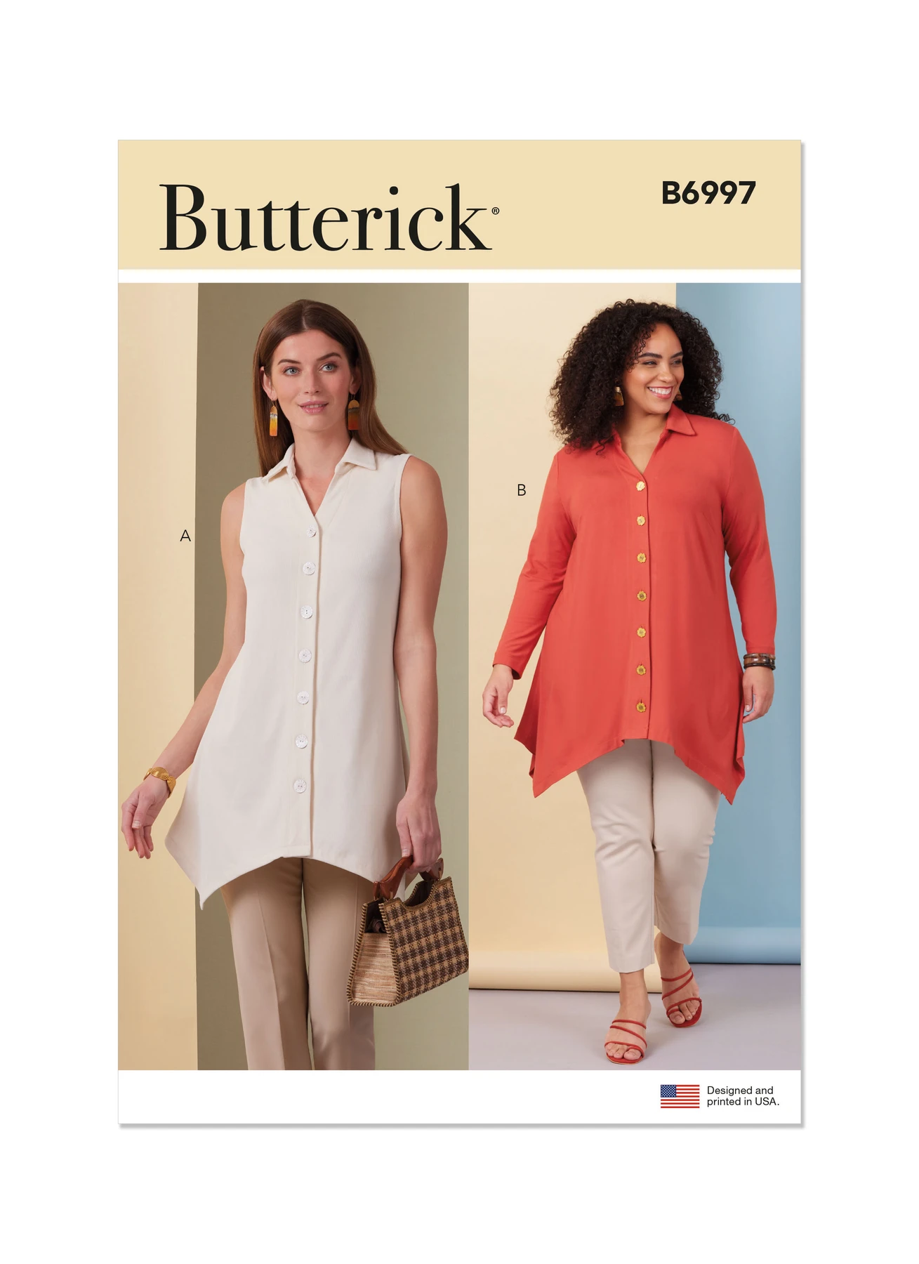 Butterick Sewing Pattern Misses' and Women's Knit Tops (PDF) 1 Butterick Sewing Pattern Misses' and Women's Knit Tops (PDF)