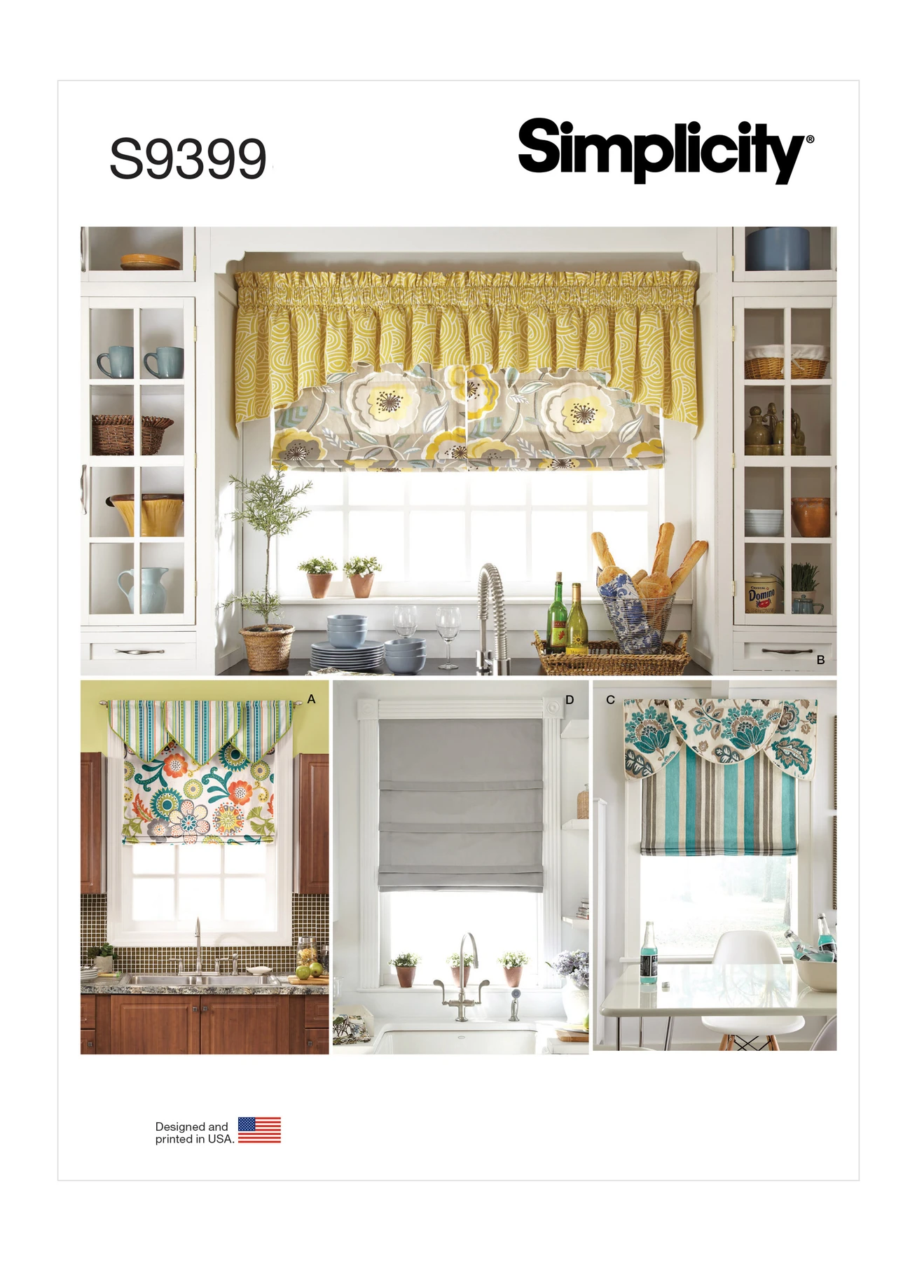 Simplicity Sewing Pattern Roman Shades and Valances 1 Simplicity Sewing Pattern Roman Shades and Valances
