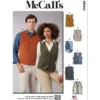 McCall's Sewing Pattern Misses' and Men's Lined Vests 14 McCall's Sewing Pattern Misses' and Men's Lined Vests