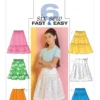 Butterick Sewing Pattern Girls' Pleated or Ruffled Skirts (PDF) 21 Butterick Sewing Pattern Girls' Pleated or Ruffled Skirts (PDF)