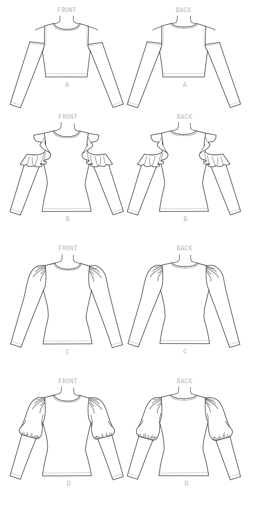 McCall's Sewing Pattern Misses' Tops (PDF) 26 McCall's Sewing Pattern Misses' Tops (PDF)
