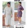 Simplicity Sewing Pattern Misses' Knit Tops and Skirts 19 Simplicity Sewing Pattern Misses' Knit Tops and Skirts