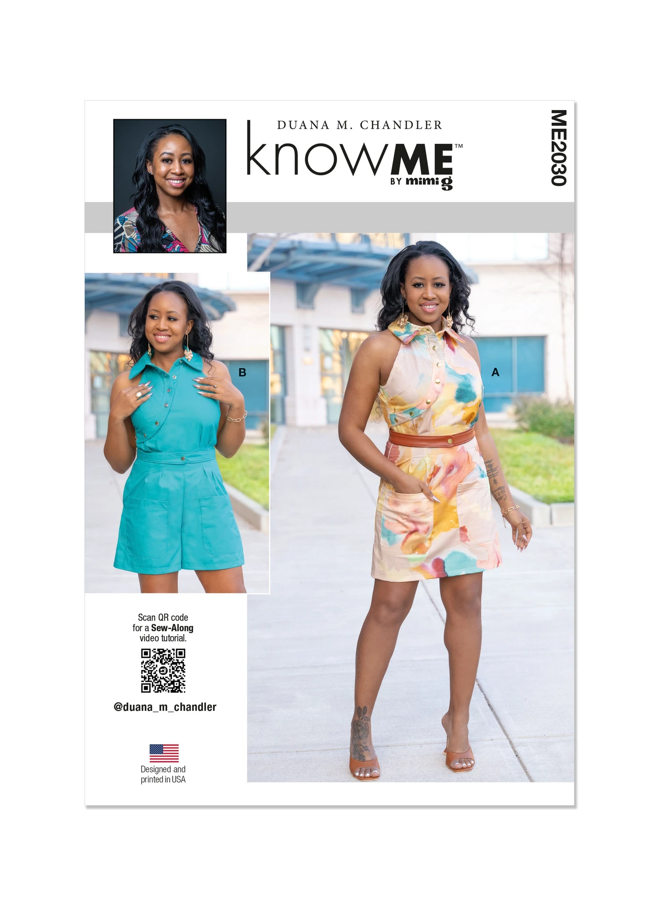 Know Me Sewing Pattern Misses' Dress and Romper (PDF) 1 Know Me Sewing Pattern Misses' Dress and Romper (PDF)